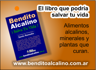 LIBRO BENDITO ALCALINO
